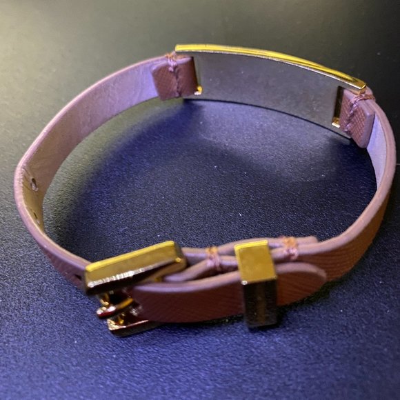 Michael Kors Logo Leather Bracelet - Picture 2 of 4